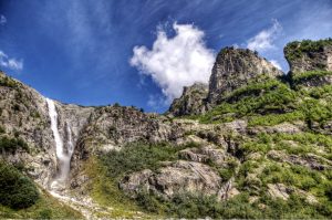 Shdugra Waterfall Landscape